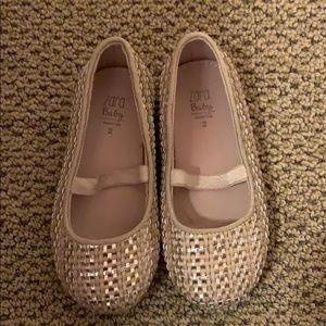 Zara kids ballet shoes